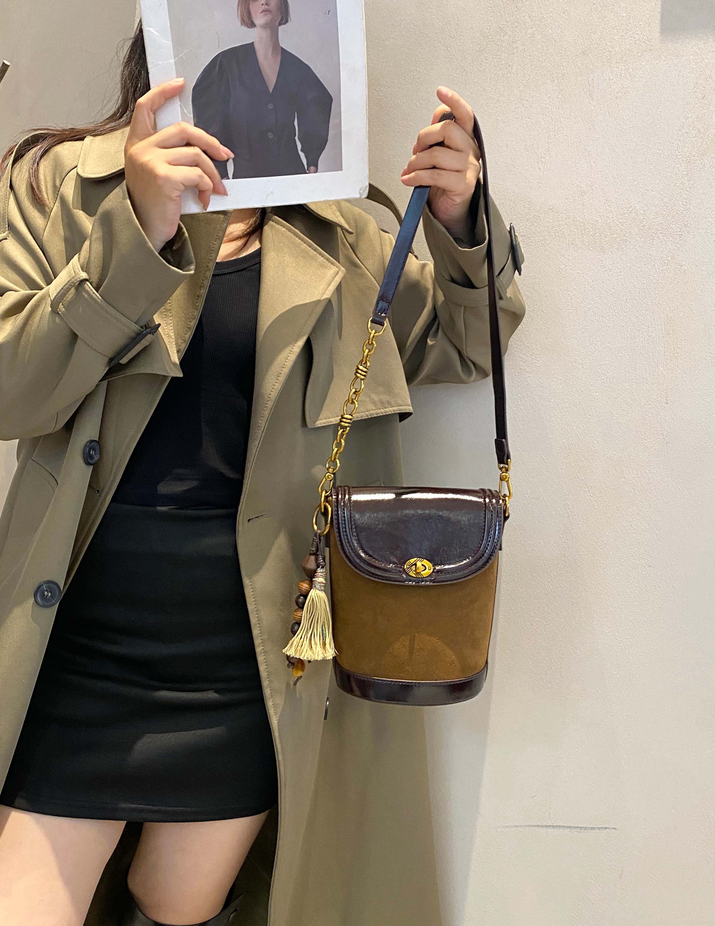 美缇2026新款女包高级感小众设计水桶包时尚百搭单肩斜挎包小包包,淘宝优惠券,粉丝福利购,淘宝优惠卷