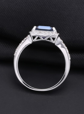 高颜值戒指银小众复古风欧美轻奢