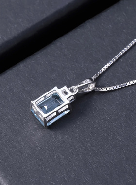 轻奢吊坠纯银小众欧美复古风高档