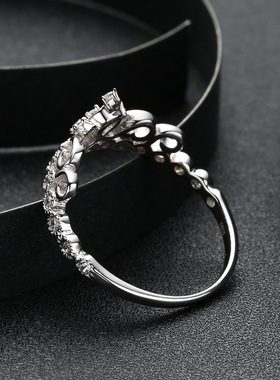 设计师戒指银小众复古风欧美轻奢