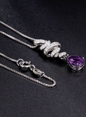 高级感吊坠银小众法式欧美复古风