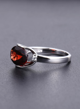 时尚轻奢S925银高颜值欧美复古风vintage气质小众高级感纯银戒指