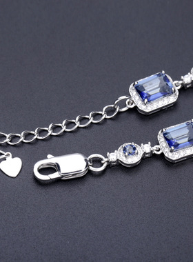 设计感奢华S925银高颜值欧美复古风时尚个性气质小众高档纯银手链