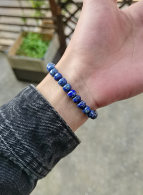 JUZITU天然原创青金石手链