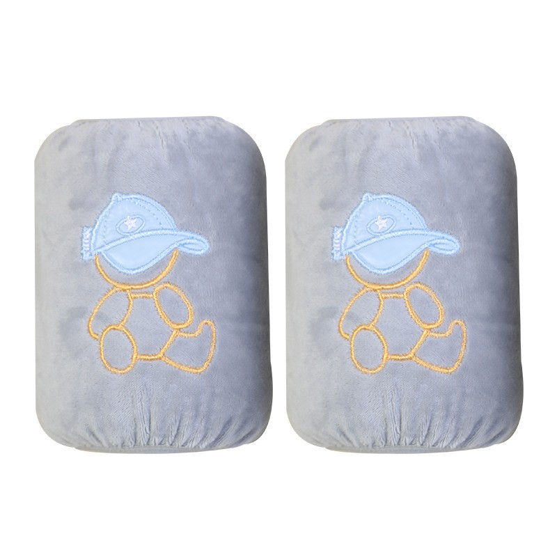 儿童袖套秋冬季新款可爱卡通羽绒服防污套袖学生男童女孩保暖护袖 - 图3