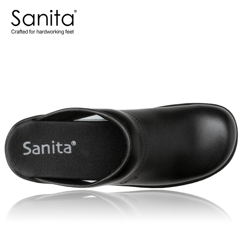 丹麦Sanita圣尼塔厨师鞋透气防滑耐磨舒适牛皮工作鞋一体轻盈系列 - 图1