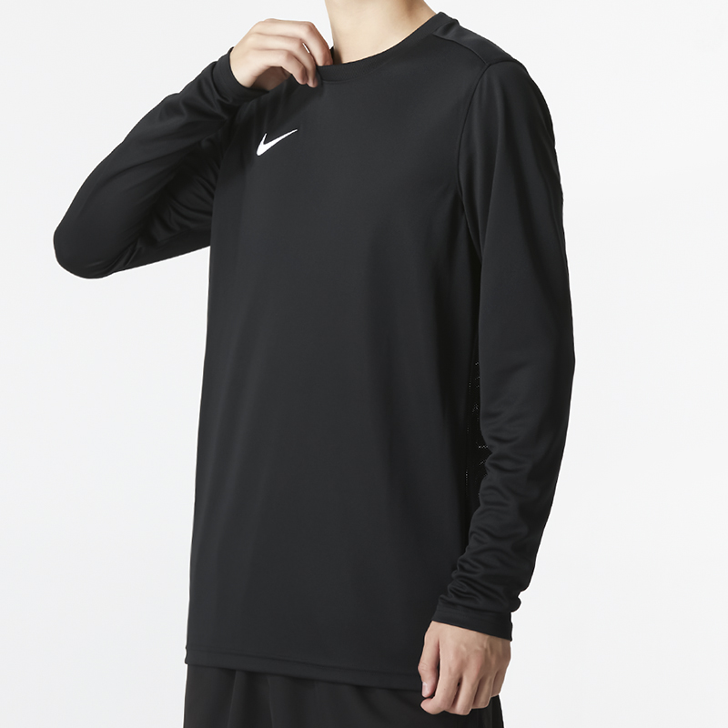 Nike耐克长袖T恤男2023秋季新款薄款运动服套头衫卫衣BV6707-010