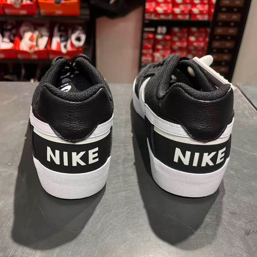 Nike耐克男鞋黑色板鞋春季新款防滑耐磨运动鞋百搭旅游鞋休闲鞋 - 图3