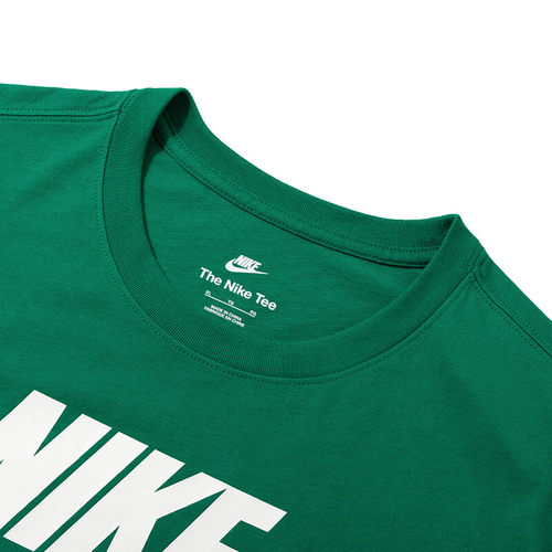 绿色短袖耐克正品男Nike运动体恤新款休闲半袖透气上衣T恤AR5005 - 图3