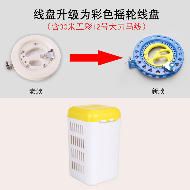 【爱筏钓】一只羊筏钓红珠红尾定点沉底投饵泥鳅活虾饵筏钓打窝器-图2