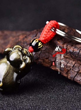 金曜石生肖猪吊坠红运喜吉猪献瑞