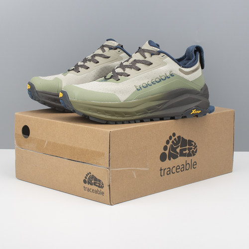 正品Traceable春款宽楦宽头运动户外徒步越野跑鞋防滑登山鞋男女 - 图0