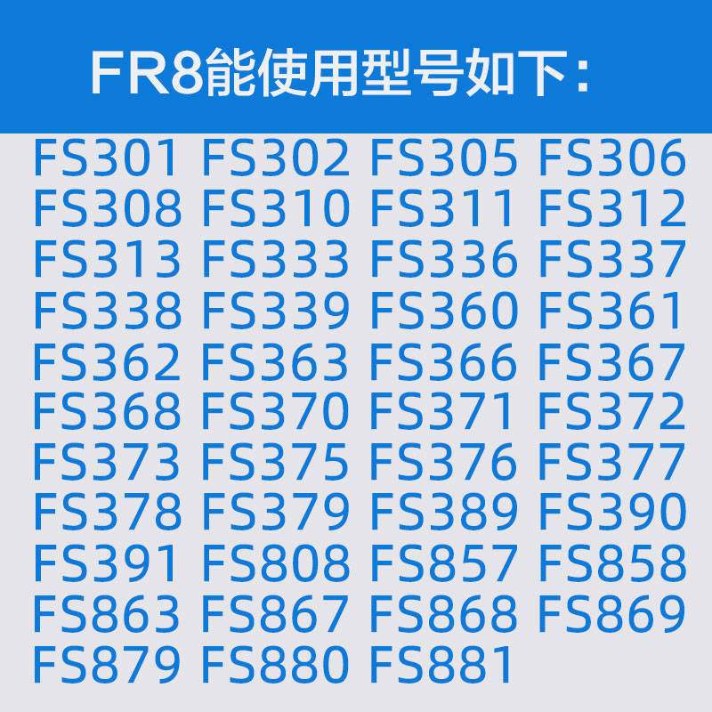 飞科剃须刀刀片3头电动刀头刀网FR8原装配件FS373FS360FS361FS372-图0