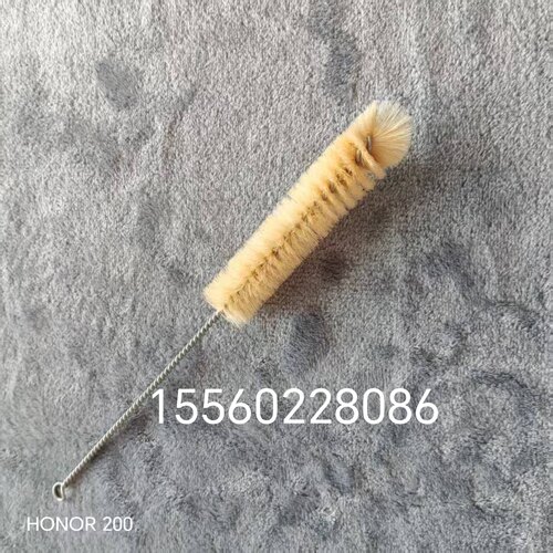 量筒刷试管刷弹力丝猪毛尼龙量筒刷实验室清洗刷加长圆形毛刷包邮 - 图0