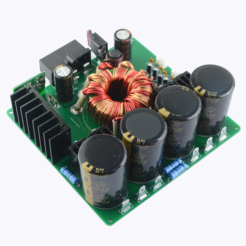 允迪HP6汽车功放用12V发烧升压转换开关电源板500W带保护DC转换器 - 图0