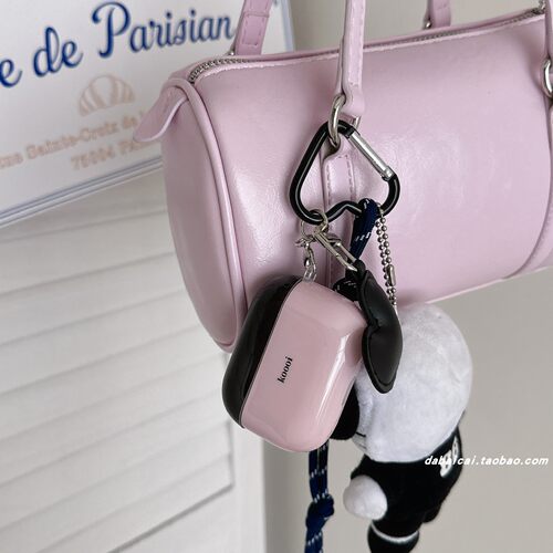 ins撞色字母爱心适用airpods4耳机套pro3/二代airpodspro2保护套新款3代苹果无线蓝牙三代airpods1/2防摔简约 - 图2