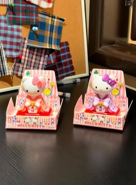 【办公室搭子】哈喽Kitty桌面摆件工位玄关装饰品房间改造小物件