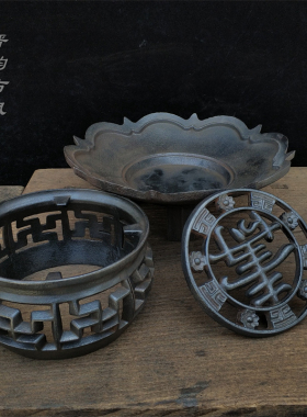 室内外铸铁材质复古怀旧煮茶热水