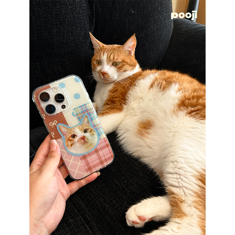 POOJI宠物定制手机壳双层IMD全包保护原创设计猫狗来图DIY礼物,淘宝优惠券,粉丝福利购,淘宝优惠卷