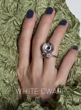 戒指WHITEDWARF925银原创女