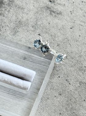 原创女925纯银高级感显白戒指