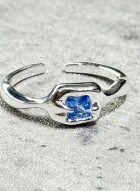 原创设计女款纯银高级感显白戒指