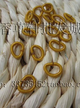 8-9结艺编织环线圈连环扣线环