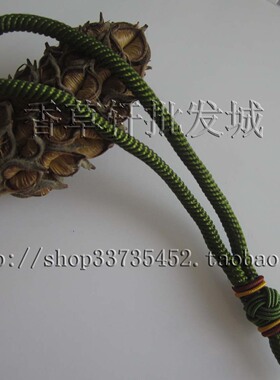 DIY线绳新款粗款手把件绳串千眼菩提子原籽车挂绳5MM1380