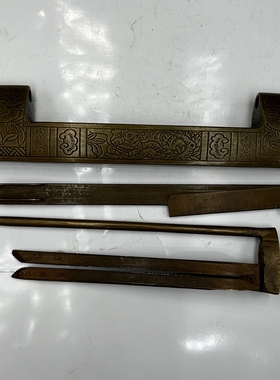 铜制挂锁中式客厅书房复古怀旧