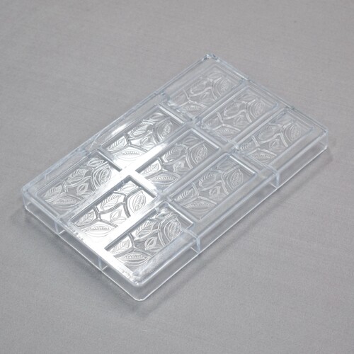 tangba堂巴 18克 9连可可果图案巧克力模具 PC材质 QL-1517小板块 - 图3
