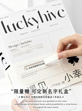 Luckyhive幸运四叶草项链女款999银送女友送老婆惊喜感2026新款