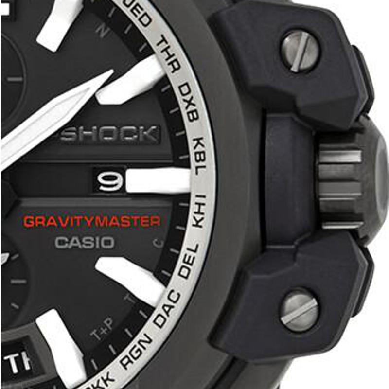 卡西欧CASIO G Shock男子夜光指针多功能二时区石英表GPW2000-1A - 图3