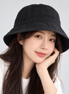 显脸小防晒渔夫帽百搭