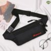 Construction site work waist bag 2026 Oxford cloth casual waist bag thin close-fitting running sports mobile phone bag unisex
