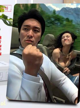 周星驰星爷凌凌漆经典爆款电影瞬间纪念摆台高档房间桌面装饰摆件