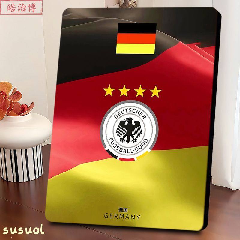各国足球队队徽图鉴相框精致实用足球迷宿舍寝室摆件酒吧餐厅装饰,淘宝优惠券,粉丝福利购,淘宝优惠卷