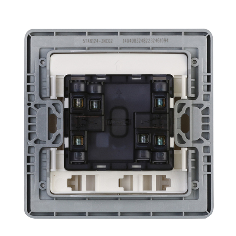 西门子开关插座睿致象牙白86型面板 西门子立尊泰业双控开关