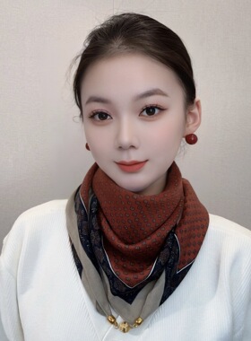 女士保暖冬天护颈围脖保护颈椎防止衣领脏羽绒服防脏衣服领子围巾