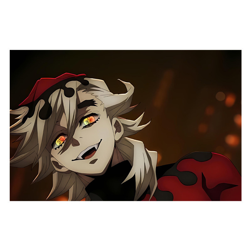 鬼灭之刃童磨单人角色3寸圆角小卡动漫周边明信片照片小卡片礼物,淘宝优惠券,粉丝福利购,淘宝优惠卷