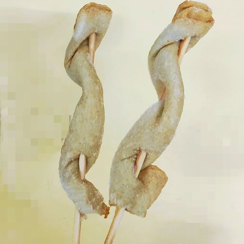安心麻花串安心海鲜大串海鲜火锅麻辣烫韩式鱼饼串炒年糕关东食材 - 图2
