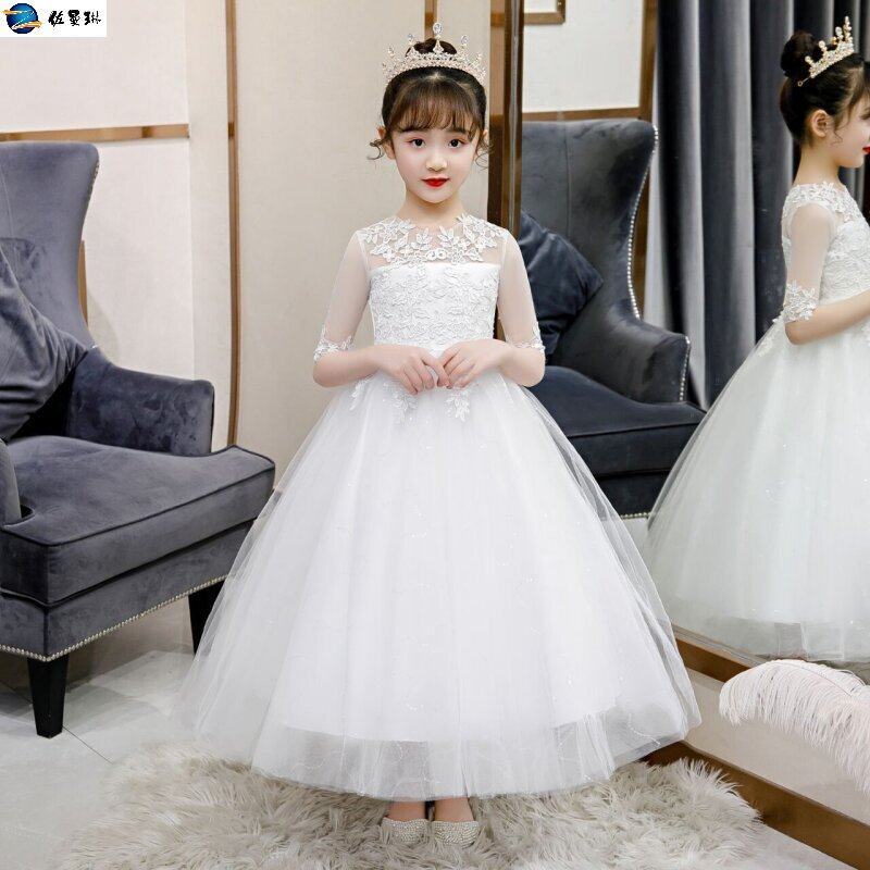 女童蓬蓬纱秋冬生日儿童优雅公主裙 佐曼琳连衣裙