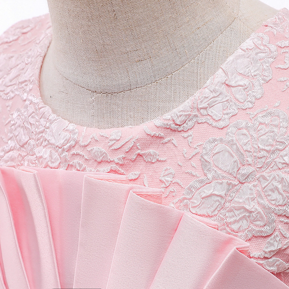 新款儿童蓬蓬背心印花婚纱裙公主裙 佐曼琳连衣裙