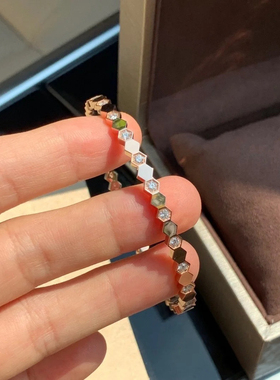 钛钢菱形小众设计ins潮风手镯