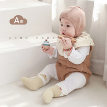 2023 Winter New Products Newborn Baby Socks Thicken Plus Suede Warm Baby Socks Cute Cartoon Midcylinder Socks