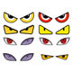 Devil Eyes Electric Car Sticker Motorcycle Sticker Reflection