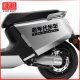 Reflective car stickers on the body of the scooter for the elderly