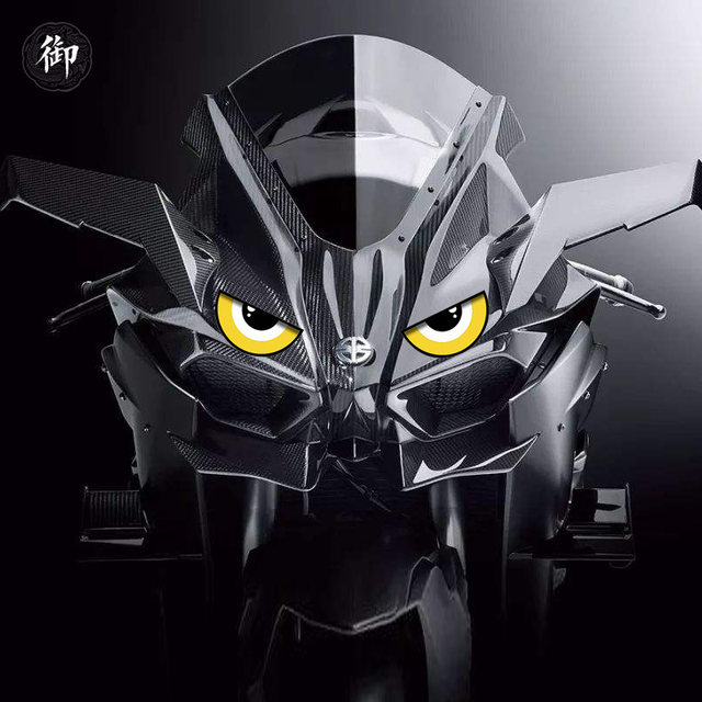 Devil Eyes Electric Car Sticker Motorcycle Sticker Reflection