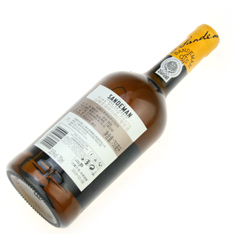 山地文波特白利口葡萄酒 Sandeman White Port 19.5度 葡萄牙进口 - 图1