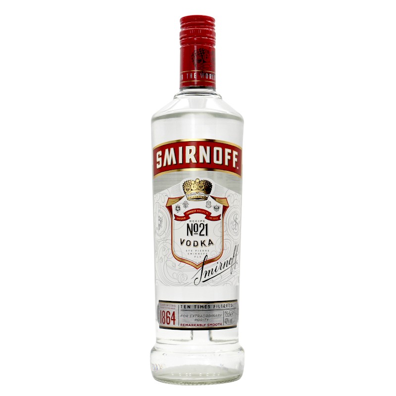 包邮进口斯米诺红(皇冠)伏特加SMIRNOFF VODK鸡尾酒基酒正品行货-图3