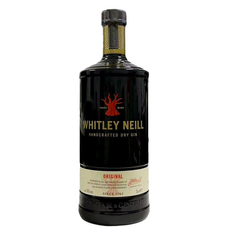 WHITLEY NEILL DRY GIN惠特利尼尔手工金酒小批量纯手工酿制 1L装 - 图3